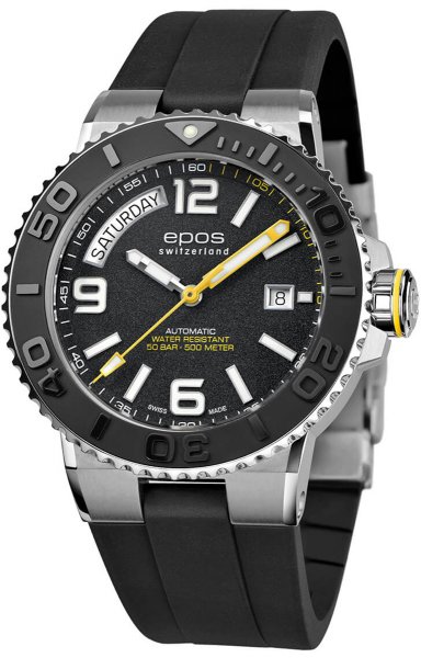 Epos Sportive 3441 Diver Day Date 3441.142.20.95.55