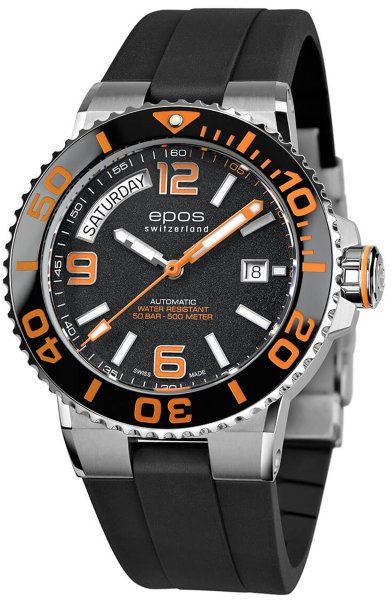 Epos Sportive 3441 Diver Day Date 3441.142.99.92.55