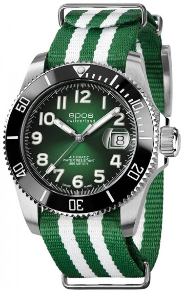 Epos Sportive 3504 Diver Titanium 3504.131.80.33.63