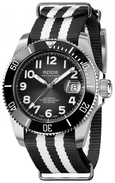 Epos Sportive 3504 Diver Titanium 3504.131.80.35.65
