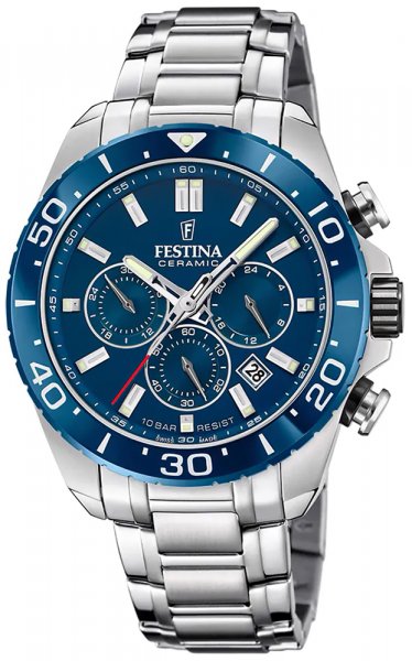 Festina Chronograph Diver Ceramic F20042-2
