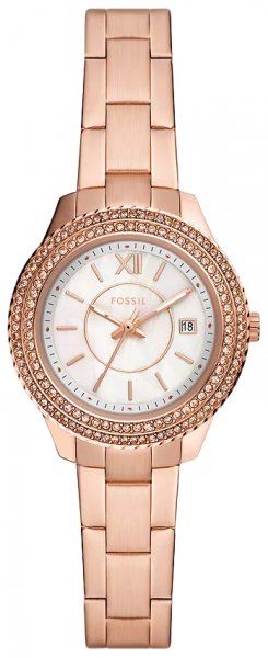 Fossil STELLA MINI Rose Gold Stainless Steel 30mm ES5136