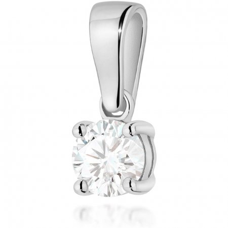 Harf Zawieszka z białego złota z diamentem laboratoryjnym 0,40 ct B1152-ZA-AUB-LDW-04-OK