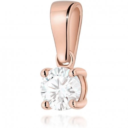Harf Zawieszka z różowego złota z diamentem laboratoryjnym 0,40 ct, próba 585 B1152-ZA-AUR-LDW-04-OK