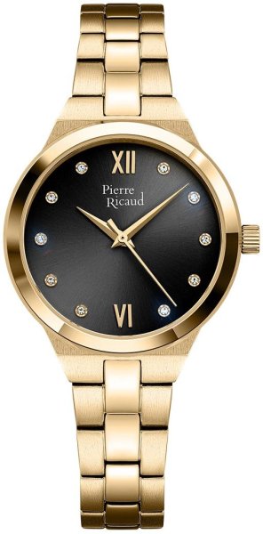 Pierre Ricaud Gold Stainless Steel 32mm P22065.1184Q
