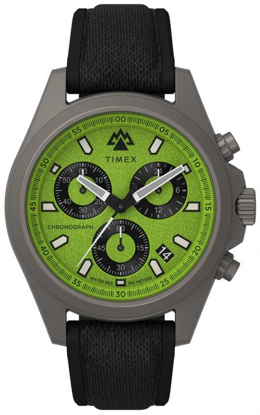 Timex Expedition North Field Chrono 43mm Recycled Mixed Materials Strap TW2V96400