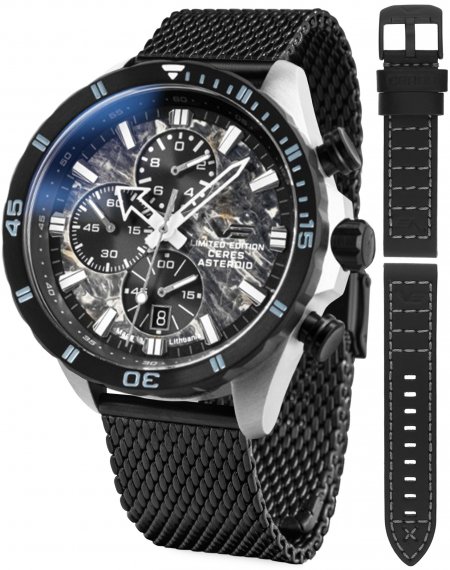 Vostok Europe Almaz Chrono Ceres Asteroid Special Edition 6S10-320E693BB