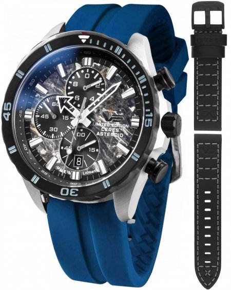 Vostok Europe Almaz Chrono Ceres Asteroid Special Edition 6S10-320E693SB