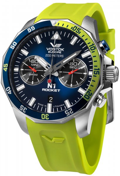 Vostok Europe Rocket N-1 Chrono 6S21-225A708SY