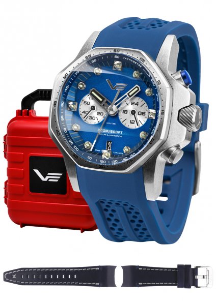 Vostok Europe Atomic Age Sakharov Line Quartz Chrono VK64-640A700S