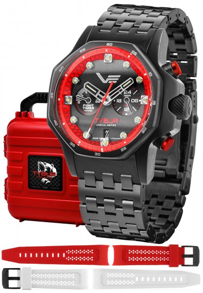 Vostok Europe Atomic Age Quartz Chrono Marcin Tybura Tybur Limited Edition 2023 VK64-640C470B