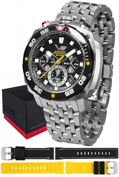 Vostok Europe Systema Periodicum Sulfur VK67-650E725B