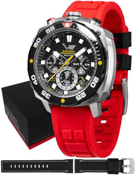 Vostok Europe Systema Periodicum Sulfur VK67-650E725SR