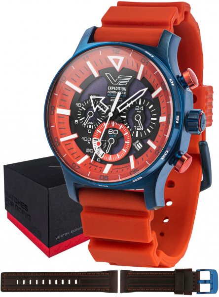 Vostok Europe Expedition North Pole 1 Polar Sunrise Solar 47mm VR42-595D734S