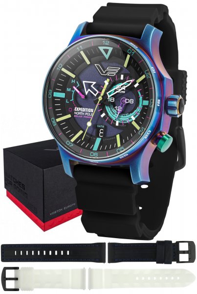 Vostok Europe Expedition North Pole 1 Polar Light Solar 47mm VS57-595D737SB