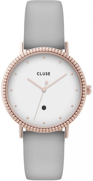 Cluse pasek Rose Gold White/Soft grey CL63001
