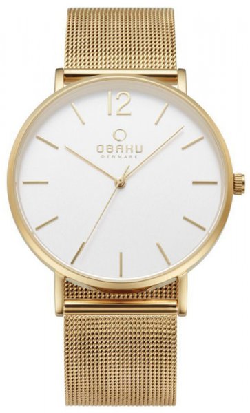 Obaku Denmark Mark - Gold - Christian Mikkelsen V197GXGWMG1