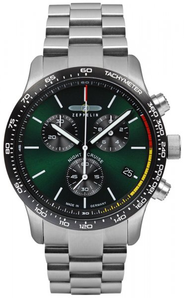 Zeppelin Night Cruise Quartz Chronograph 7288M4